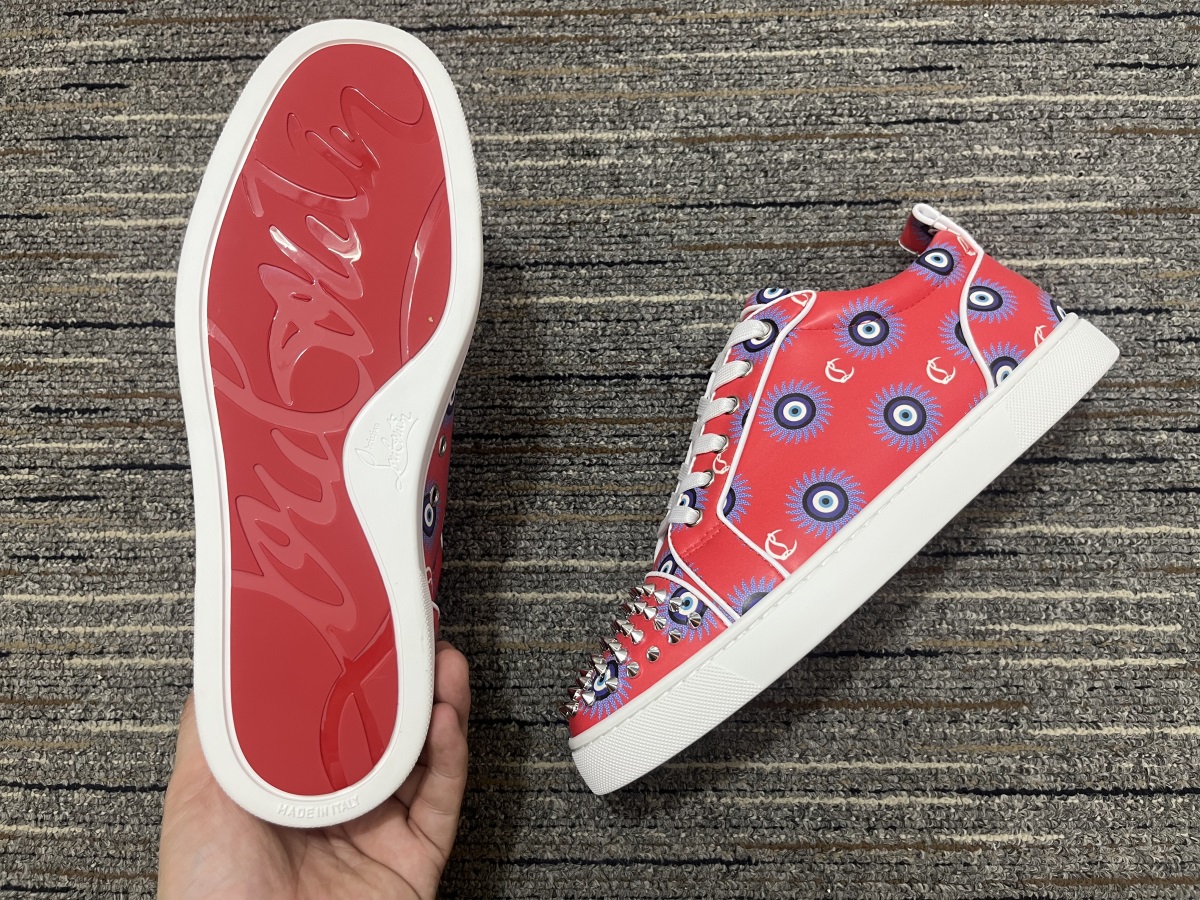 Men Women C*hristian L*ouboutin Top Sneaker