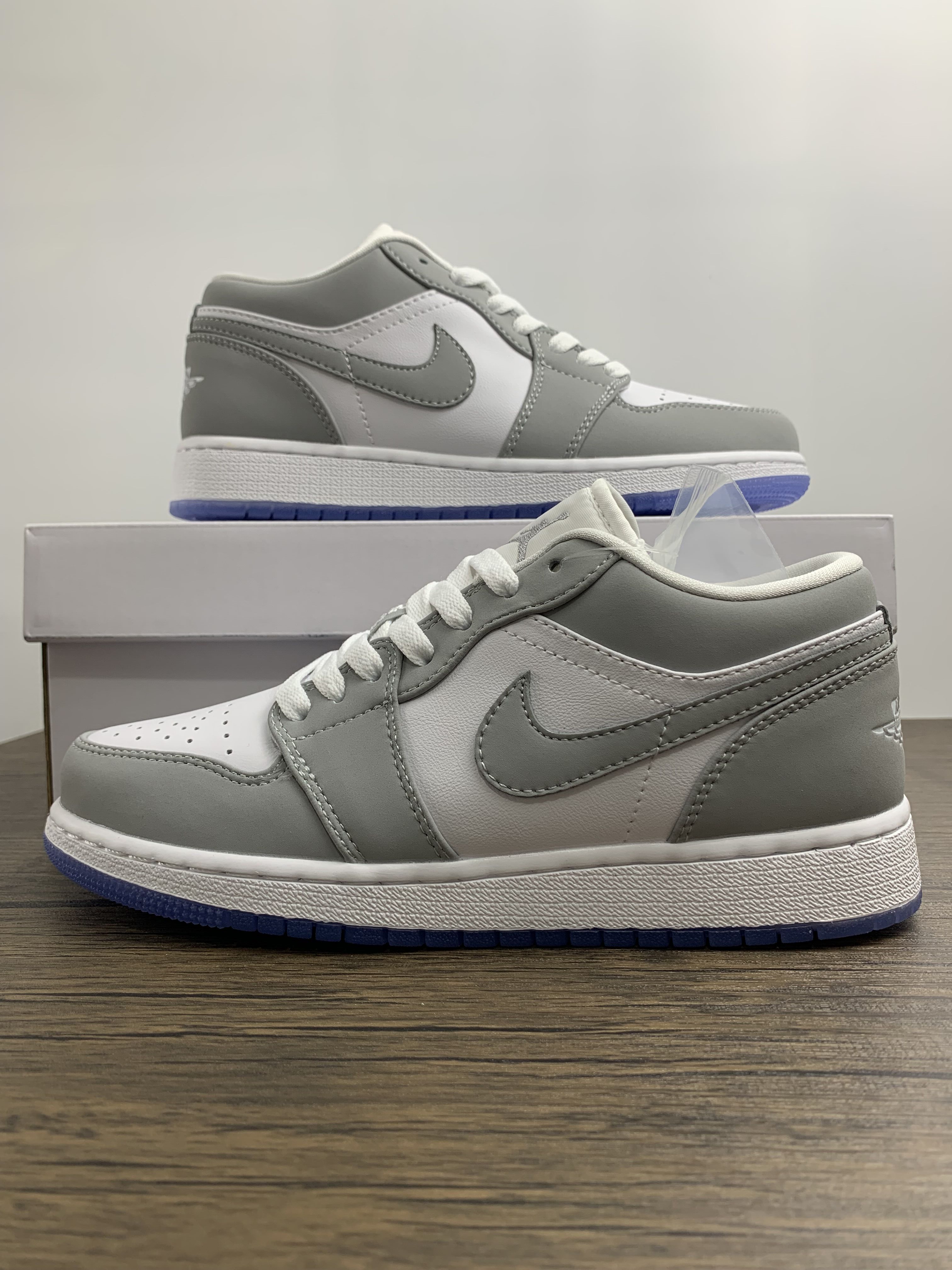 Air Jordan 1 Low Wolf Grey D*ior AJ1