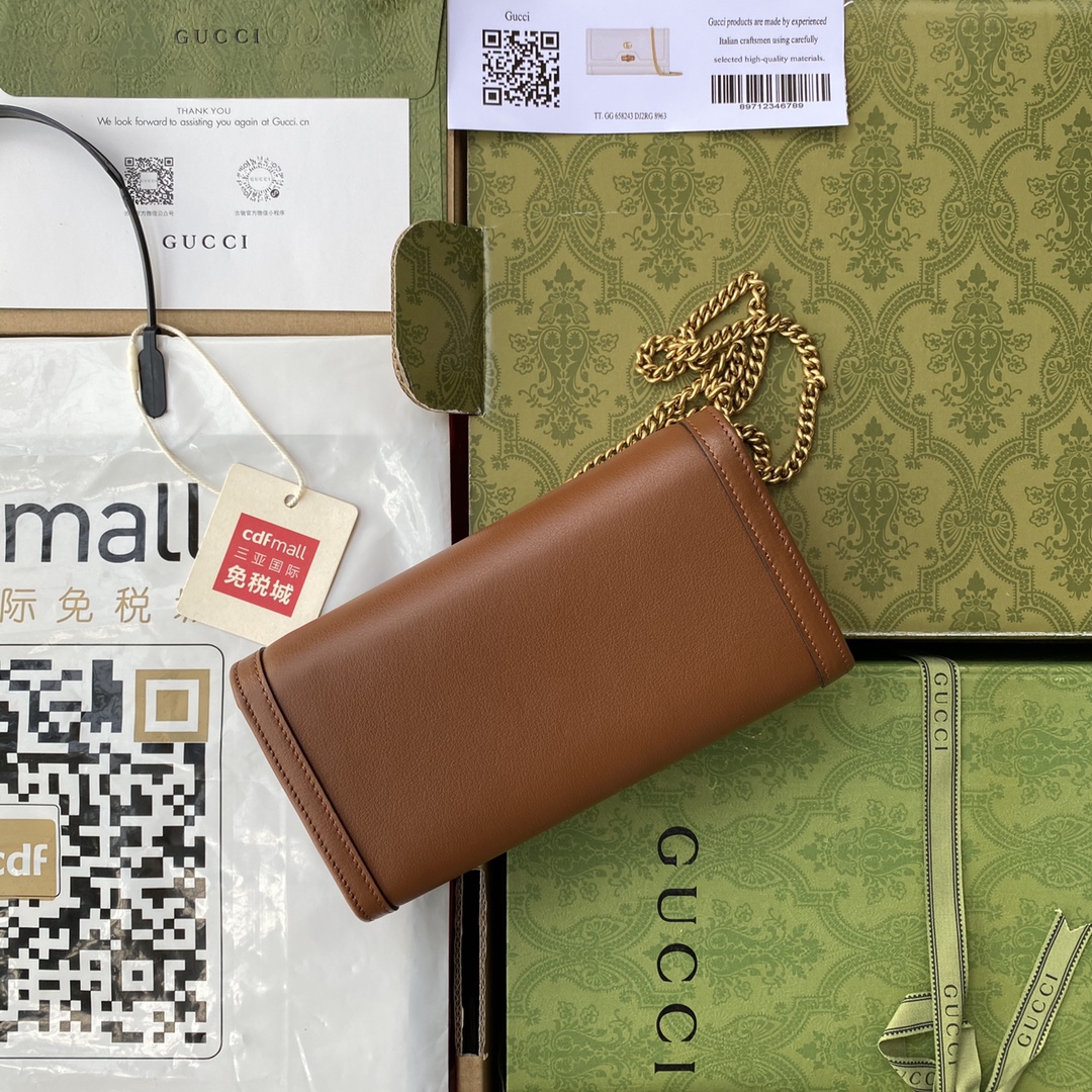 G*ucci Bag Top Quality 19*10*3.5CM