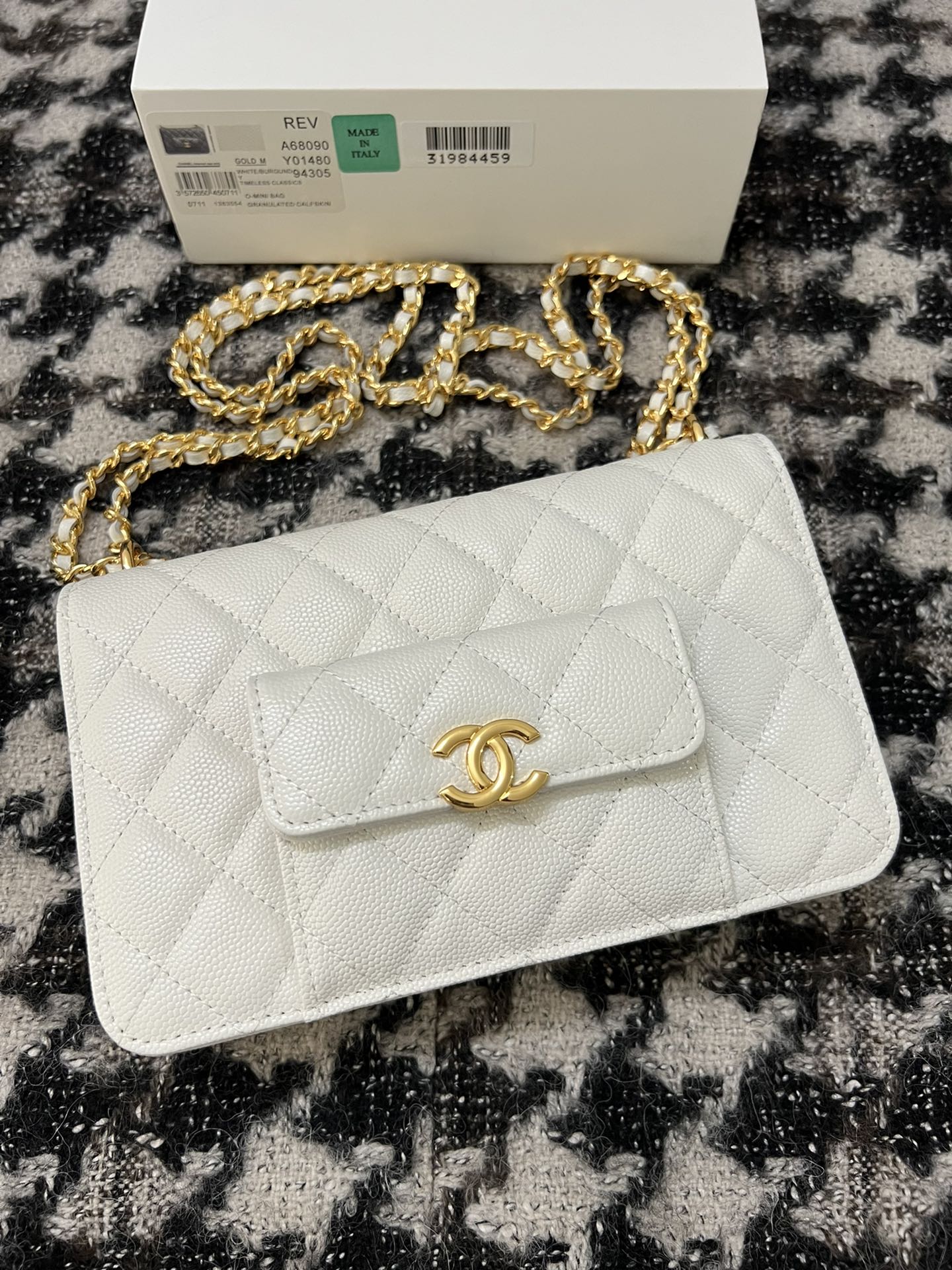 C*hanel Bag Top Quality 12.4*19.2*7.1cm