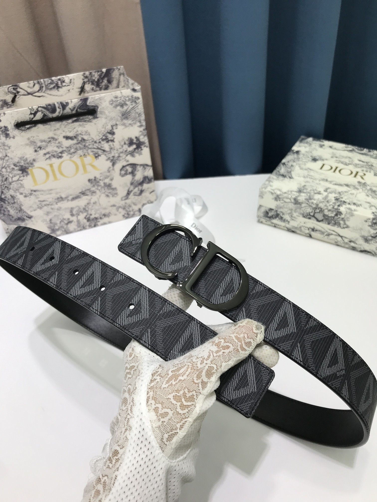 D*ior Belts Top Quality 35MM