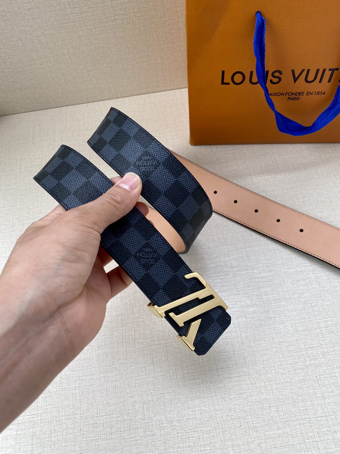 L*ouis V*uitton Belts Top Quality 40MM