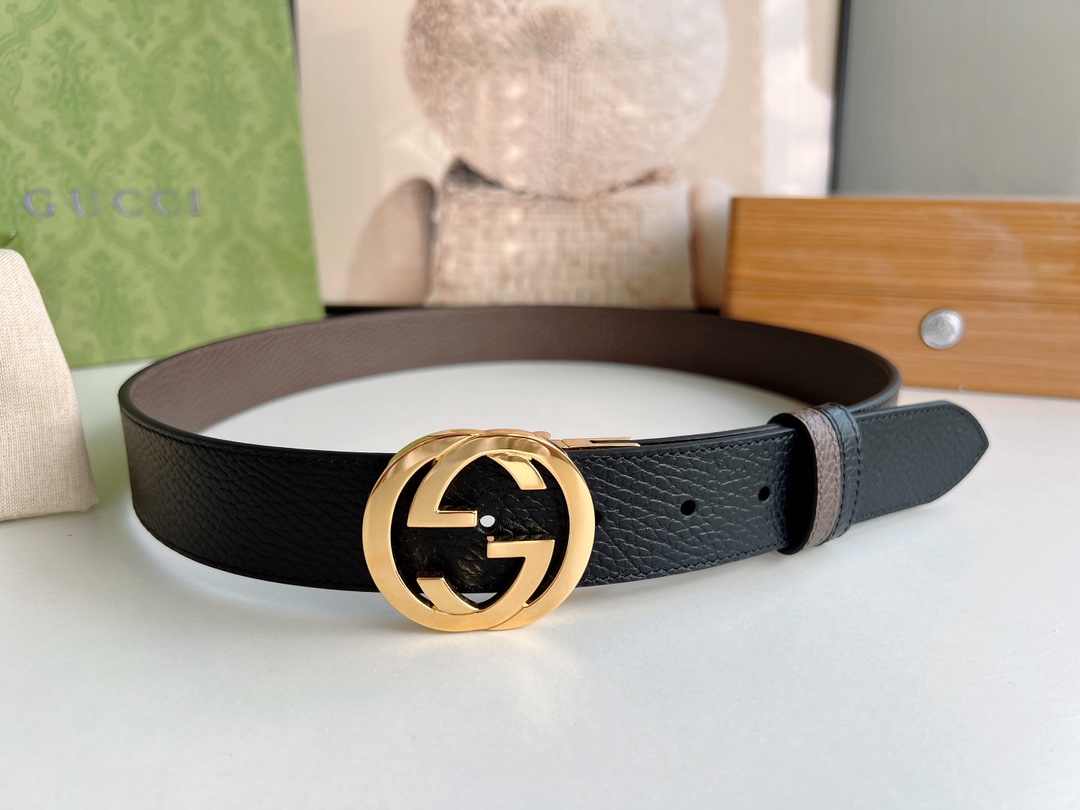 G*ucci Belts Top Quality 37MM