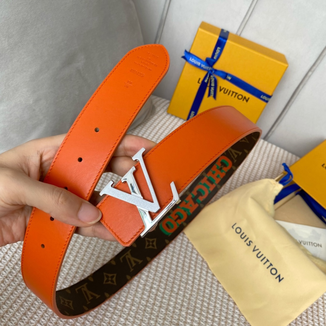 L*ouis V*uitton Belts Top Quality 40MM