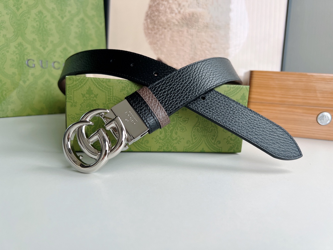 G*ucci Belts Top Quality 37MM