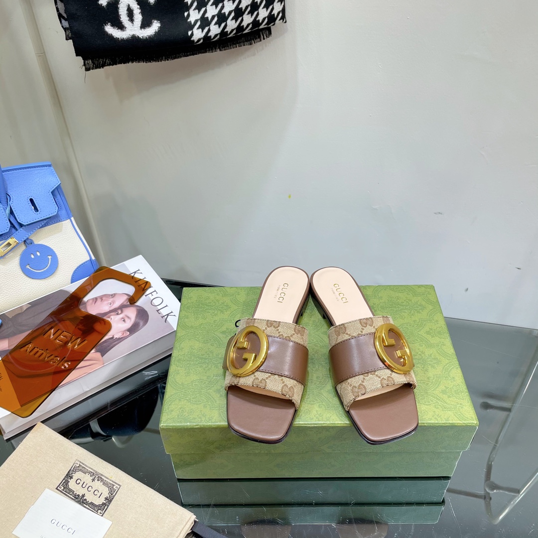 Women G*ucci Top Sandals