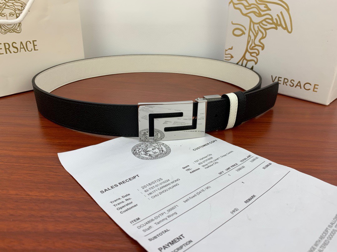 V*ersace Belts Top Quality 35MM