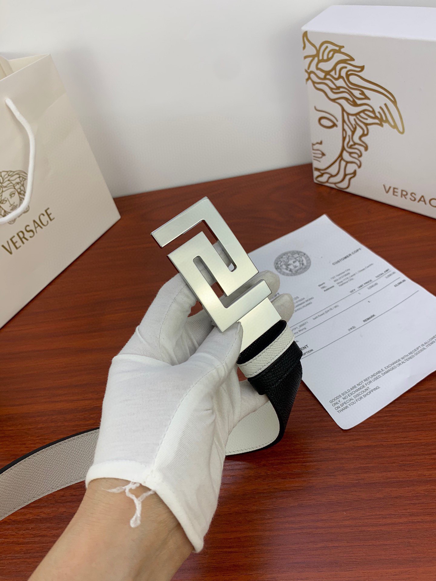 V*ersace Belts Top Quality 35MM