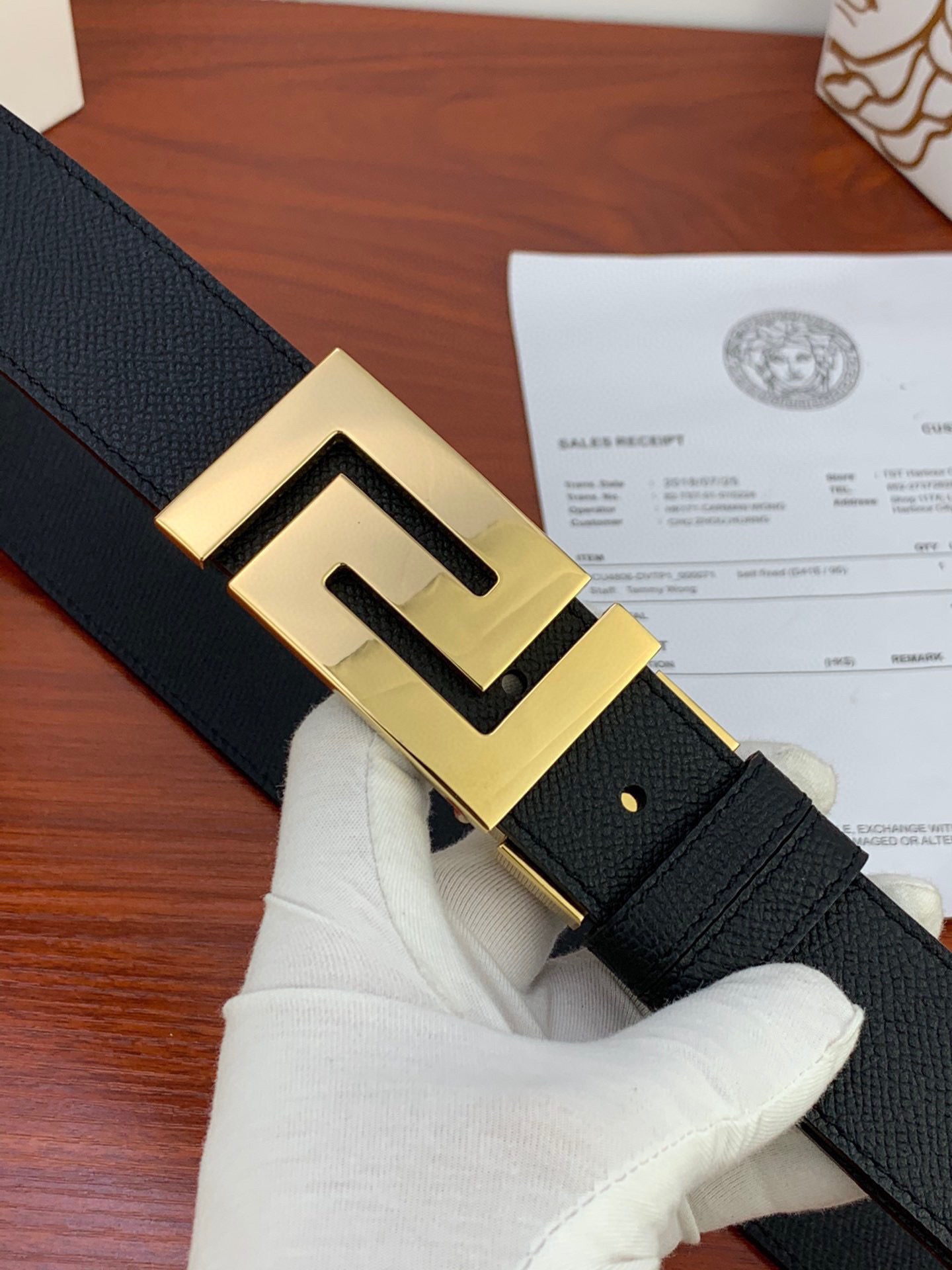 V*ersace Belts Top Quality 35MM