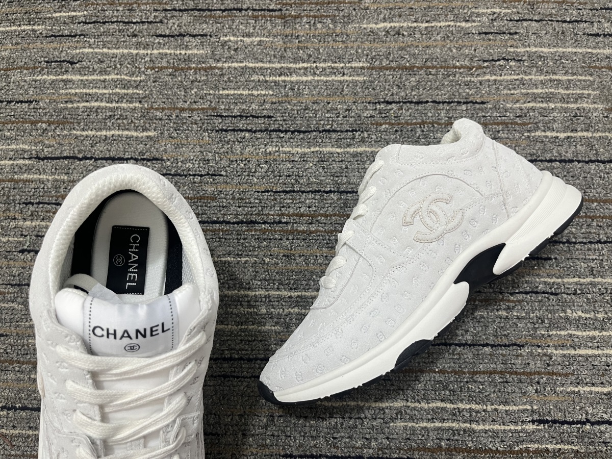 Women C*hanel Top Sneaker