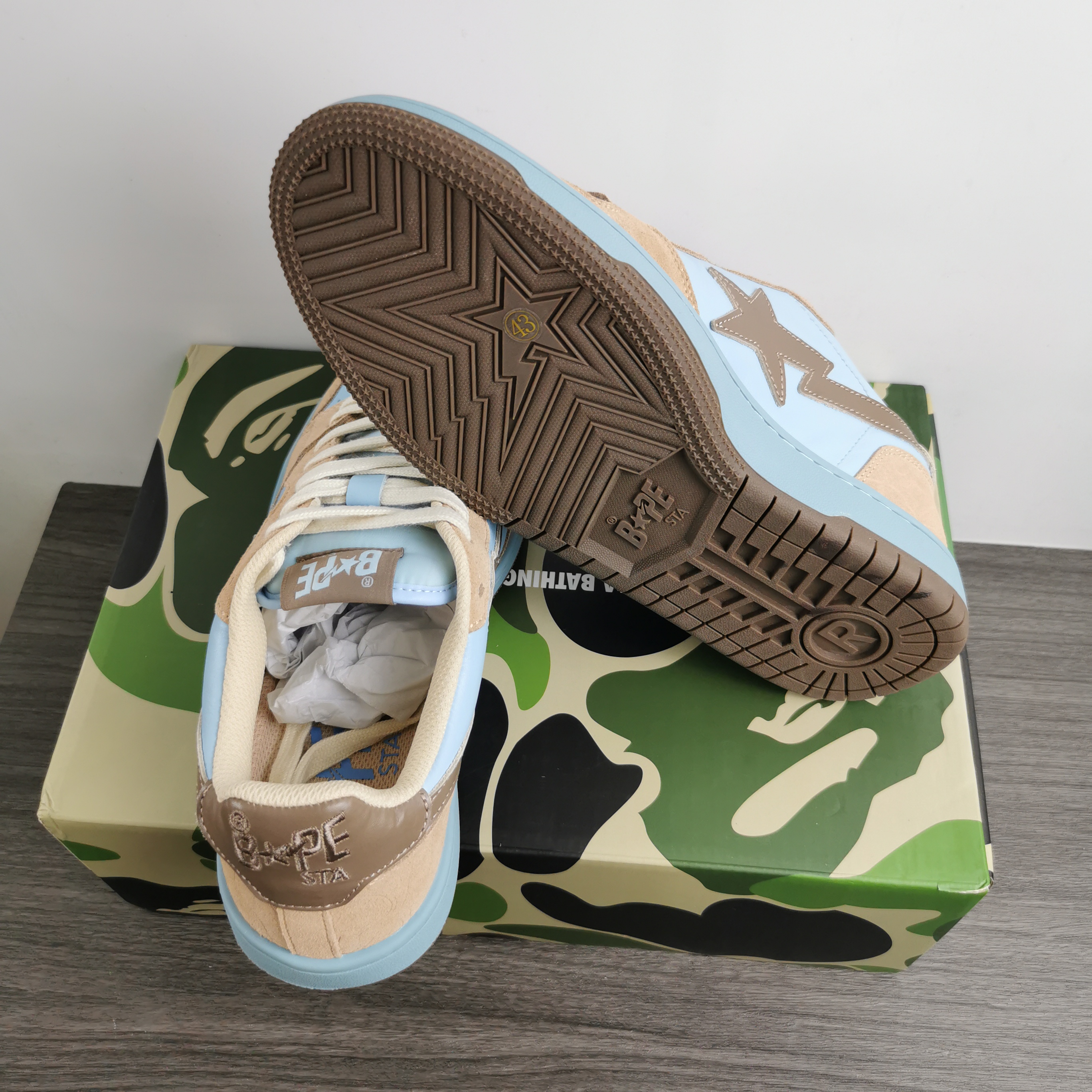 Men Women B*ape Top Sneaker