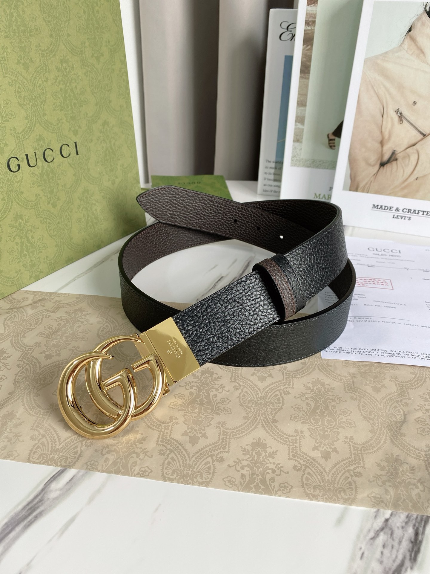 G*ucci Belts Top Quality 38MM