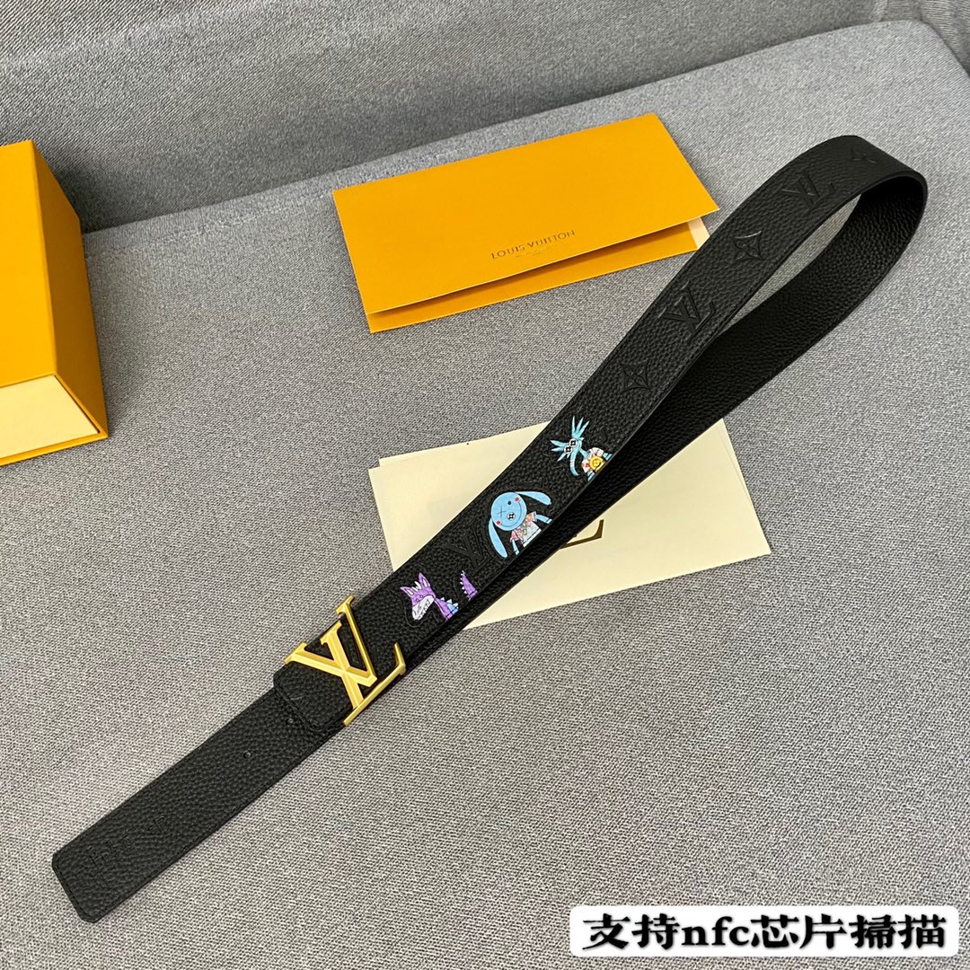 L*ouis V*uitton Belts Top Quality 40MM