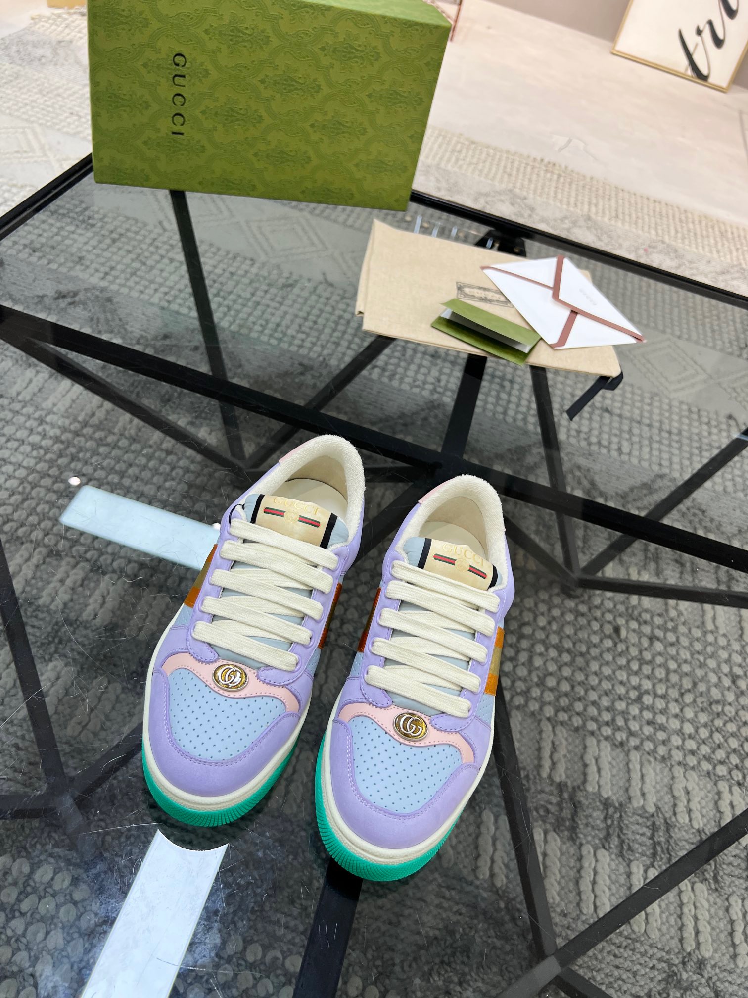 Men Women G*ucci Top Sneaker