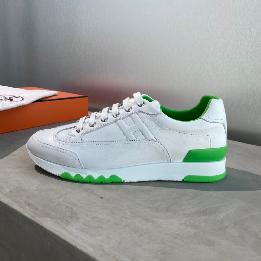 Men H*ermes Top Sneaker