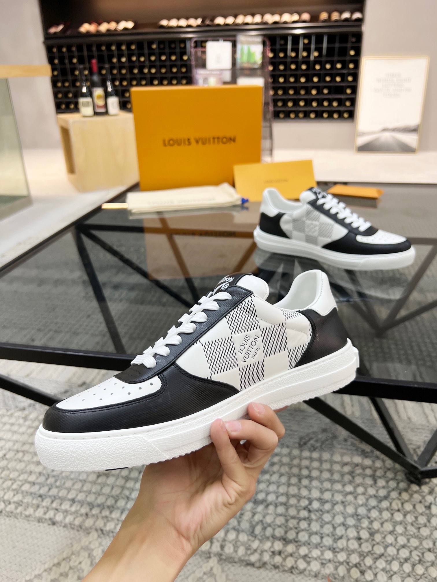 Men L*ouis V*uitton Top Sneaker