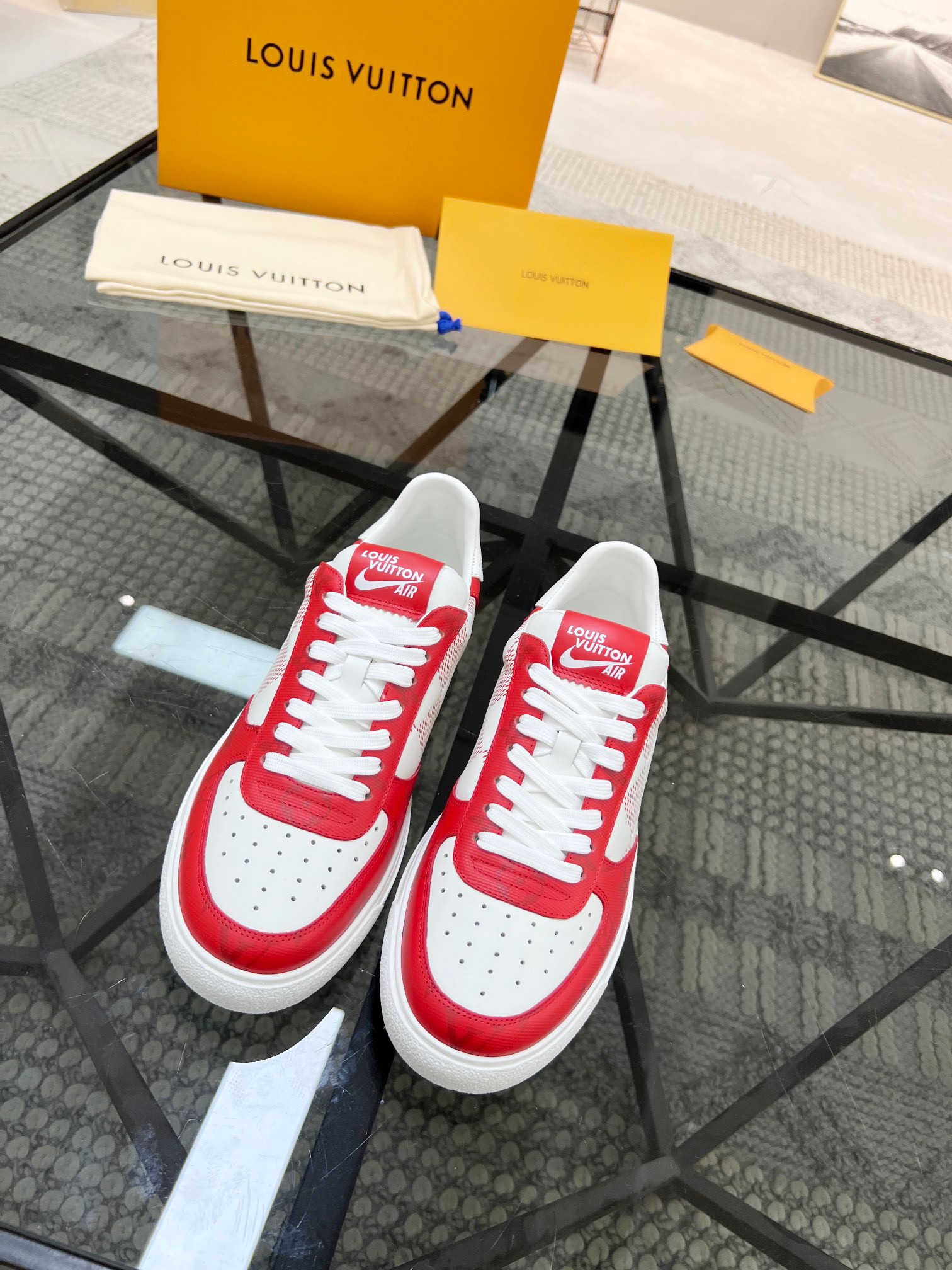 Men L*ouis V*uitton Top Sneaker