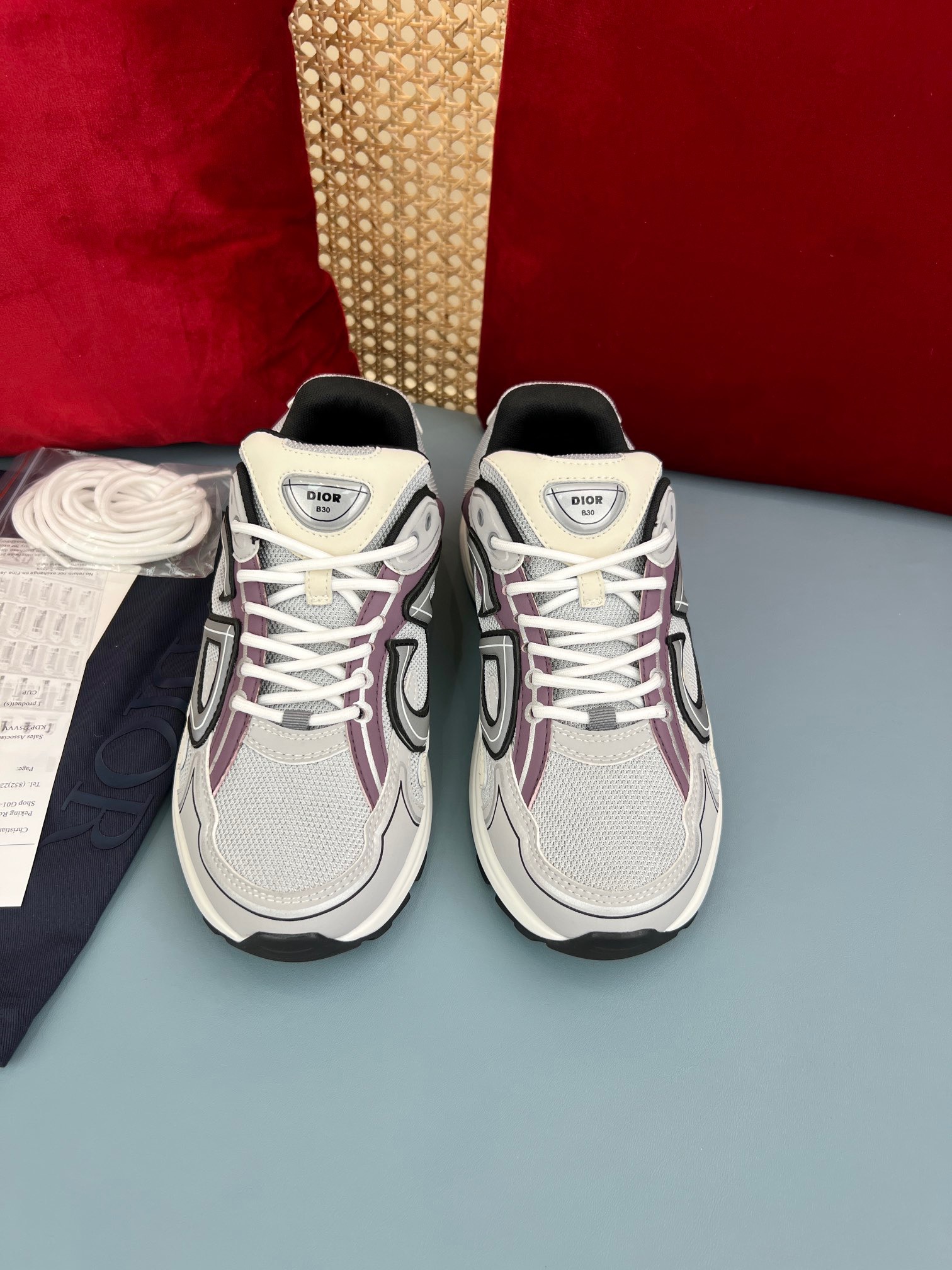 Men Women D*ior b30 Top Sneaker