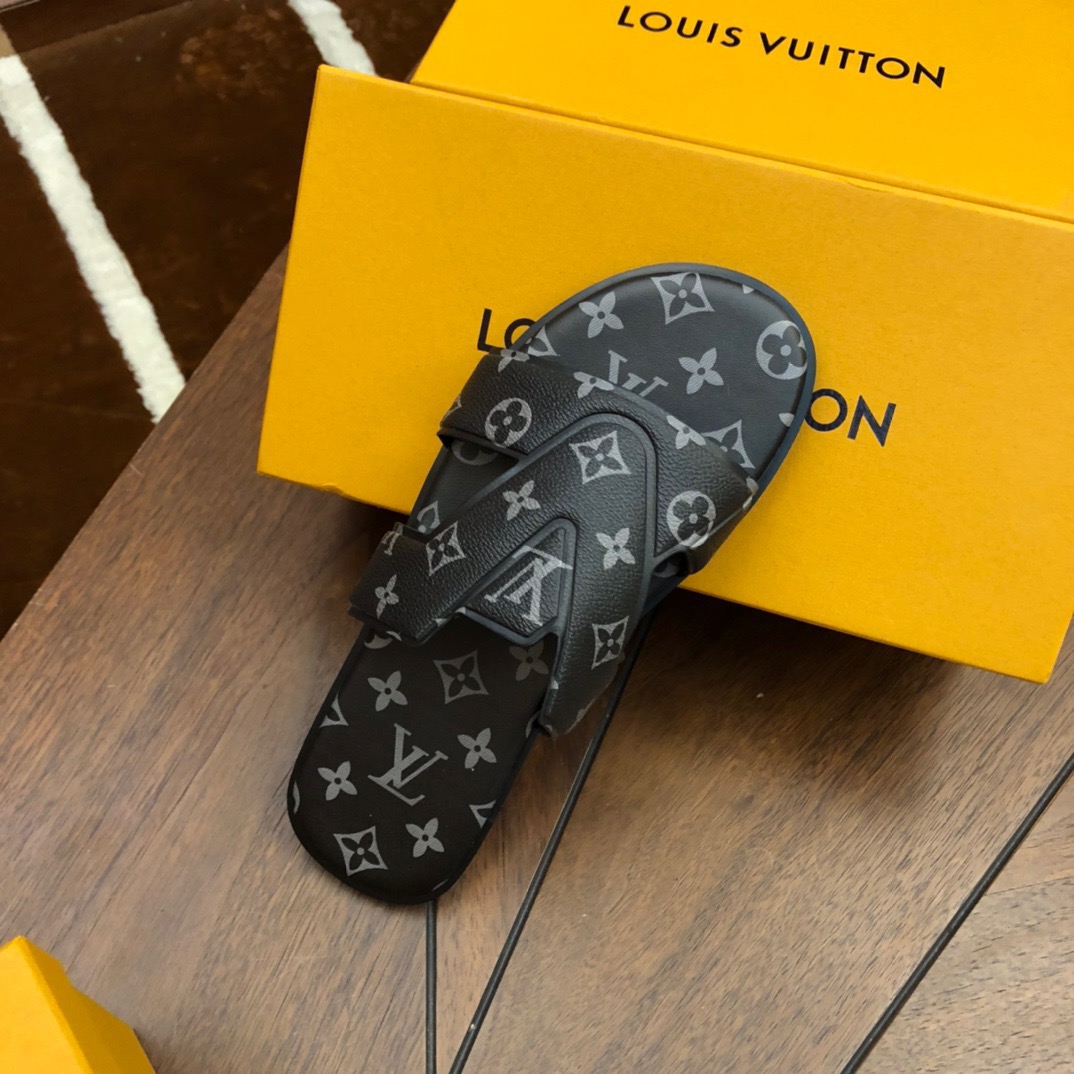 Men L*ouis V*uittonTop Slippers