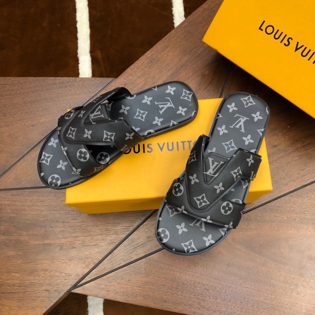 Men L*ouis V*uittonTop Slippers