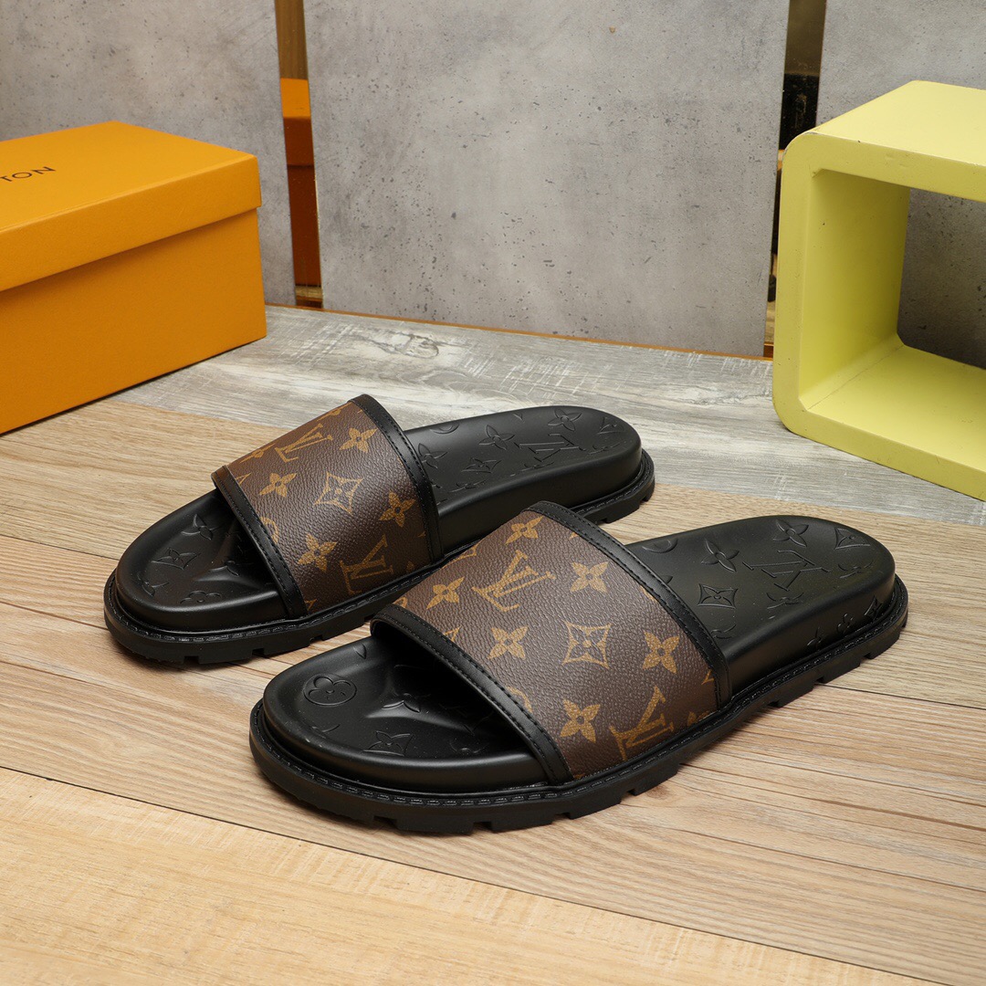 Men L*ouis V*uittonTop Slippers