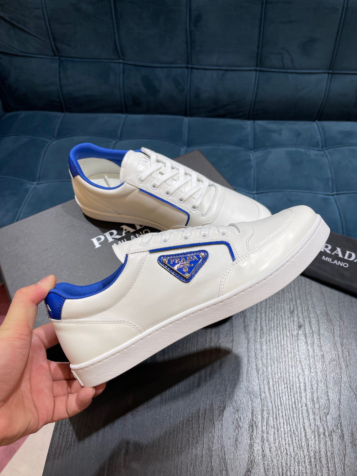 Men P*rada Top Sneaker