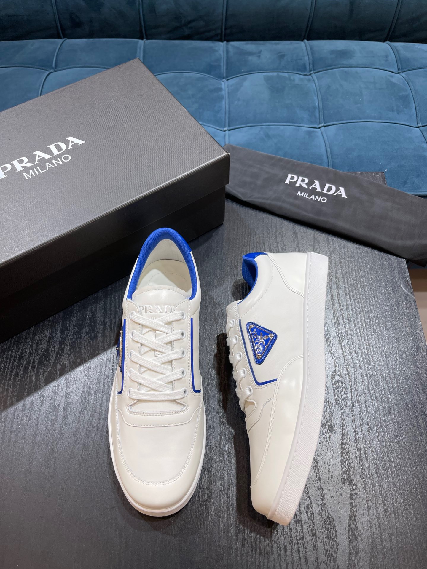 Men P*rada Top Sneaker