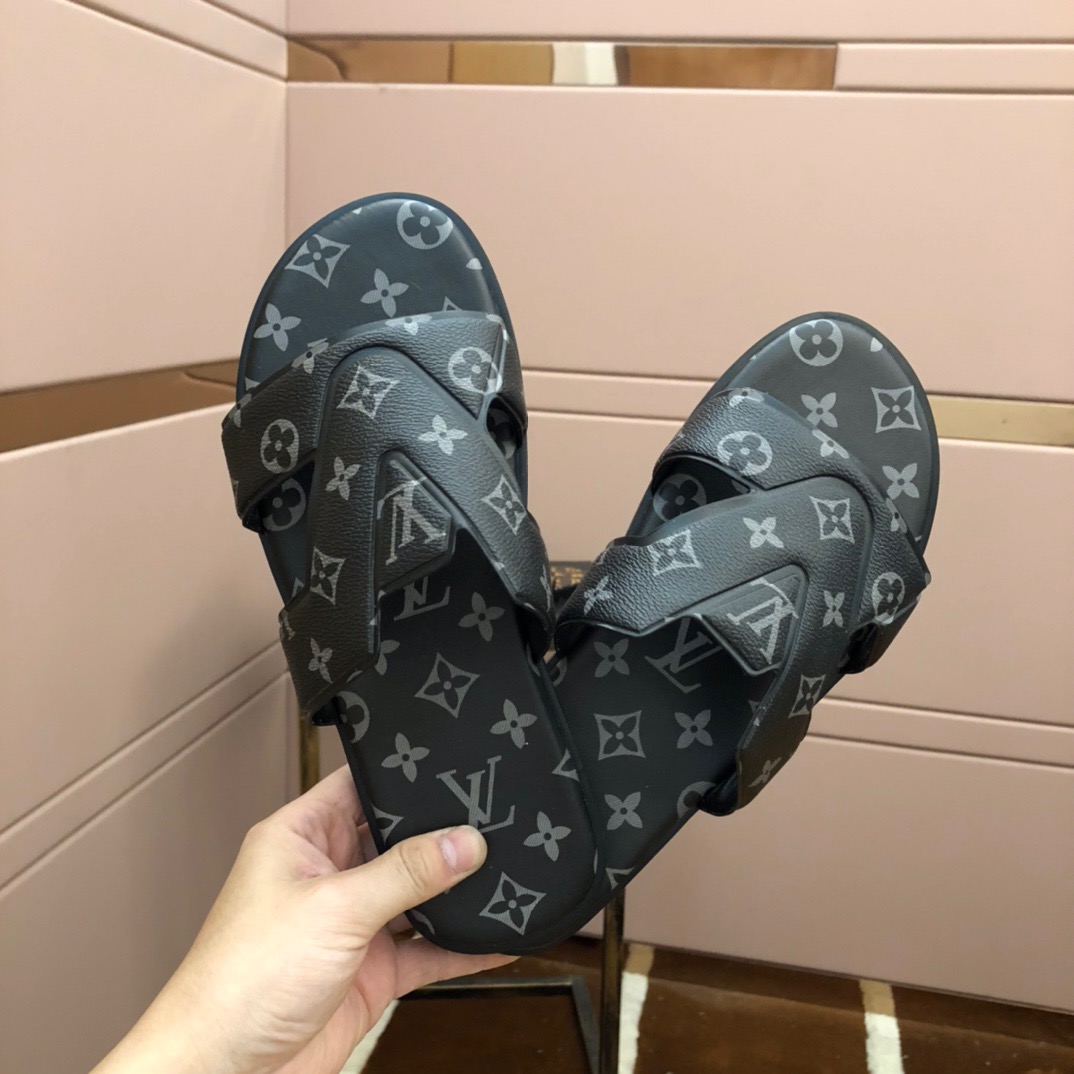 Men L*ouis V*uittonTop Slippers