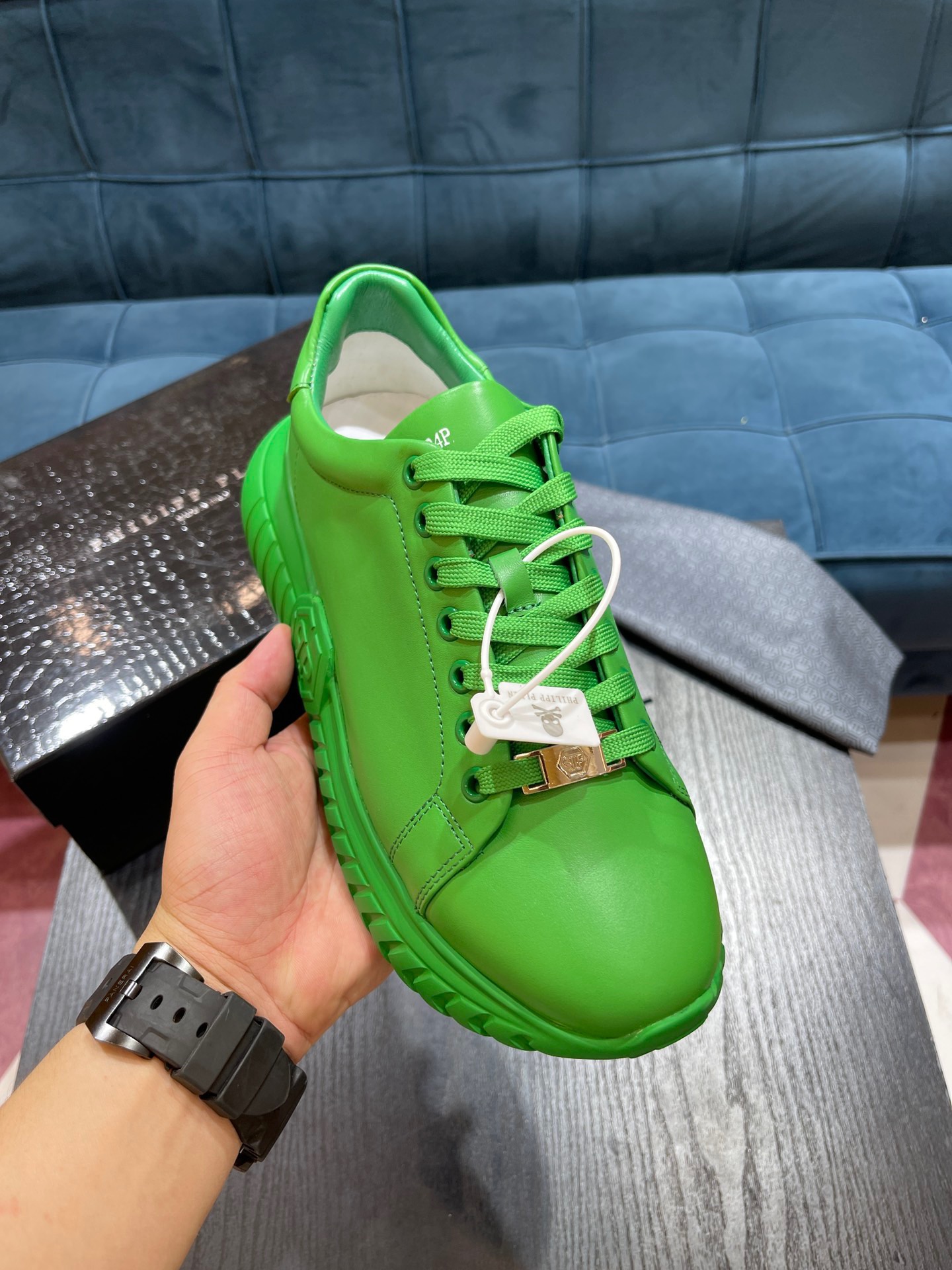 Men P*hilipp P*lein Top Sneaker