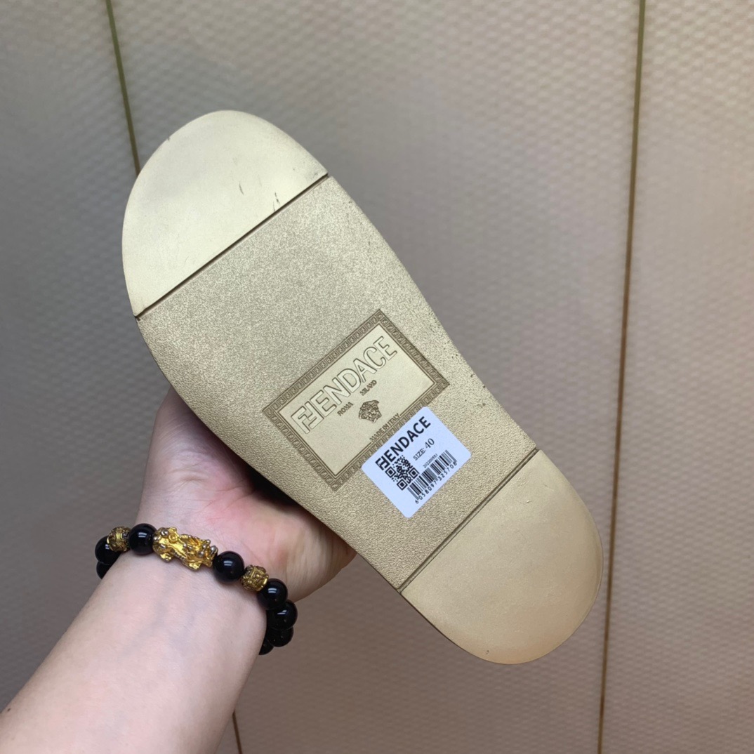 Men Women V*ersace Top slippers