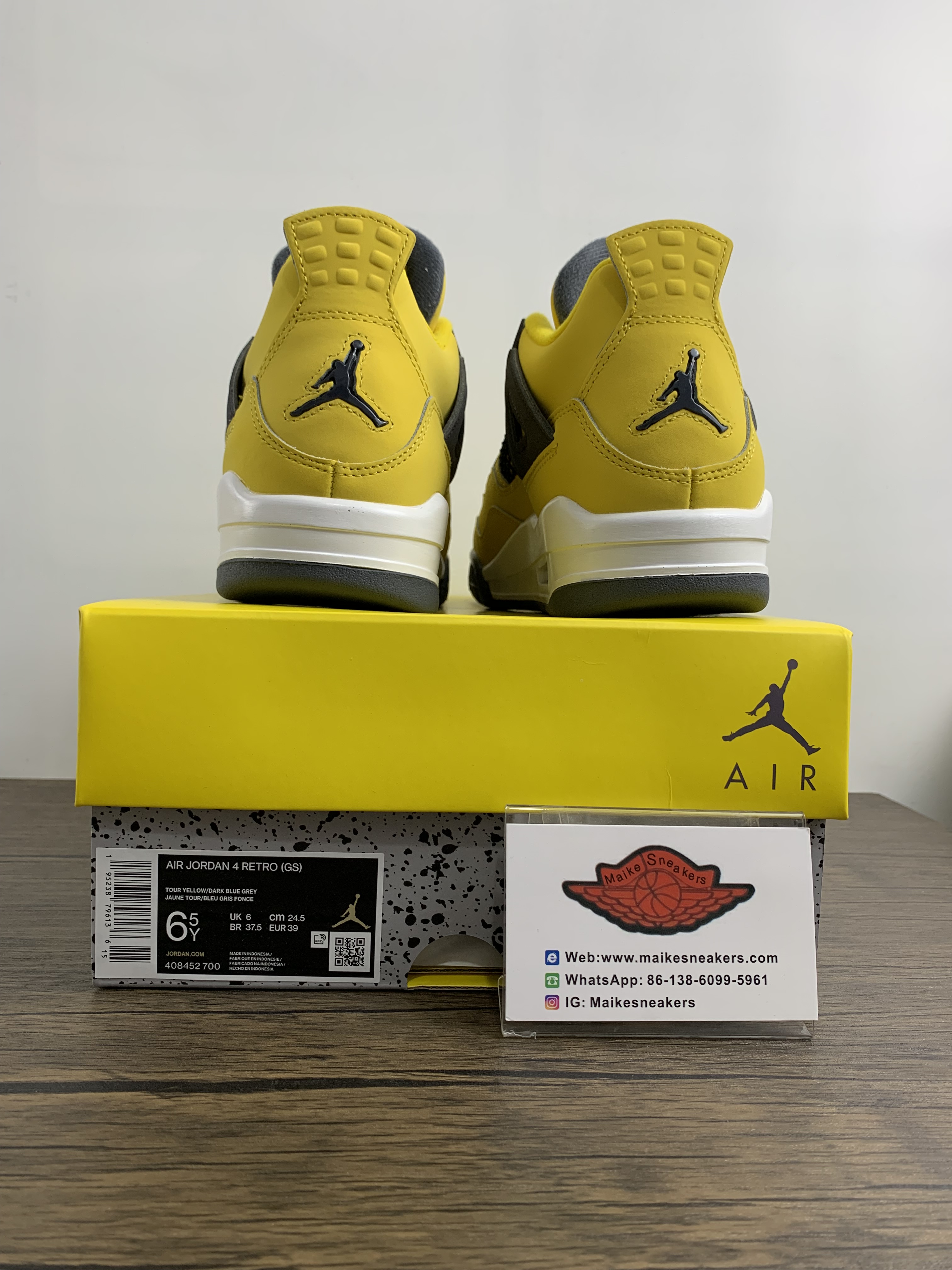 Air Jordan 4 “Lightning” CT8527-700