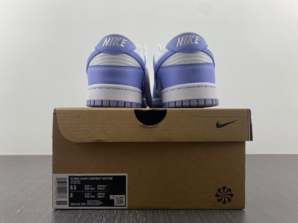 from Nike SB Dunk Next Nature White and Volt Low DN1431-103
