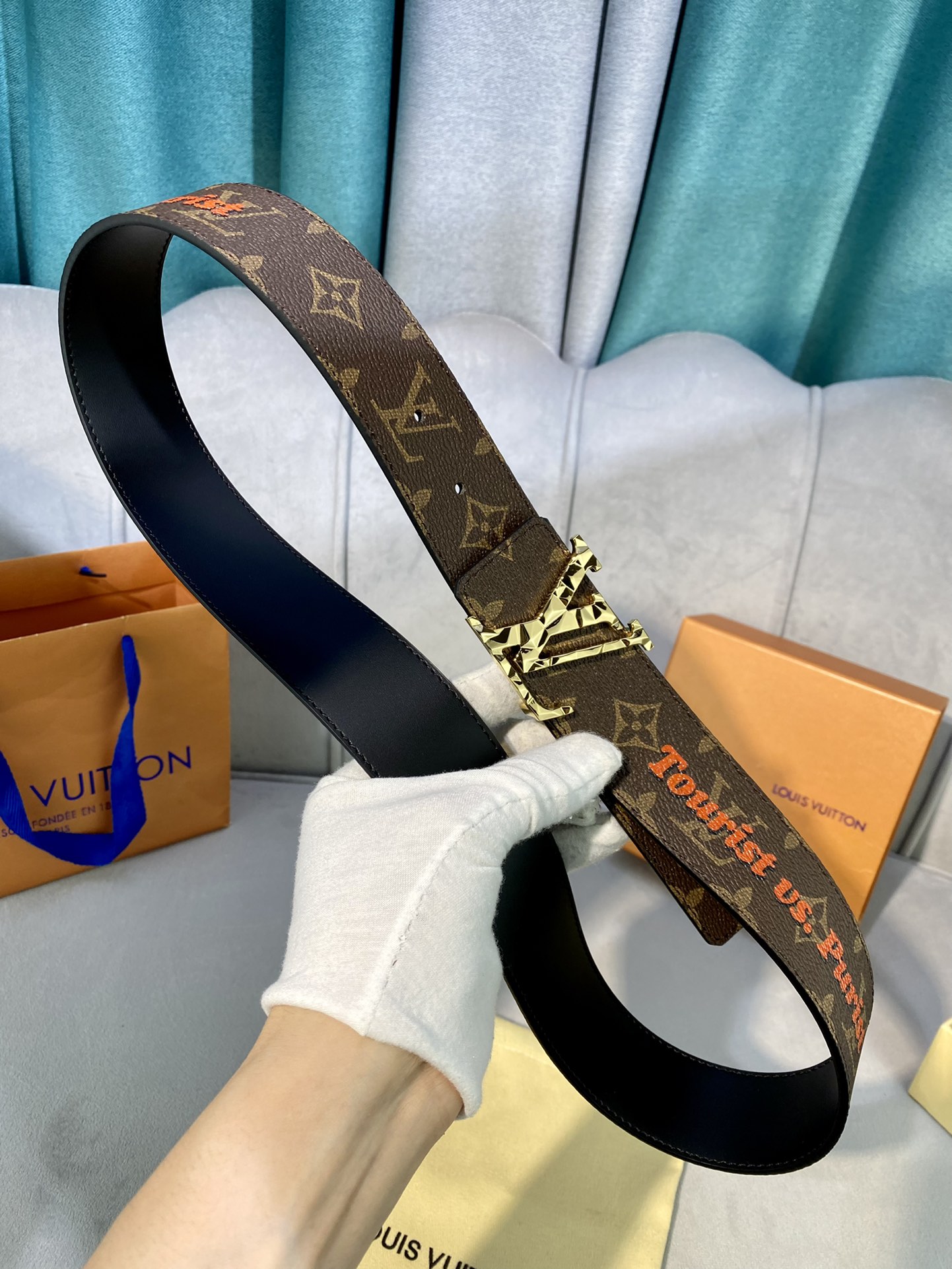 L*ouis V*uitton Belts Top Quality 40MM