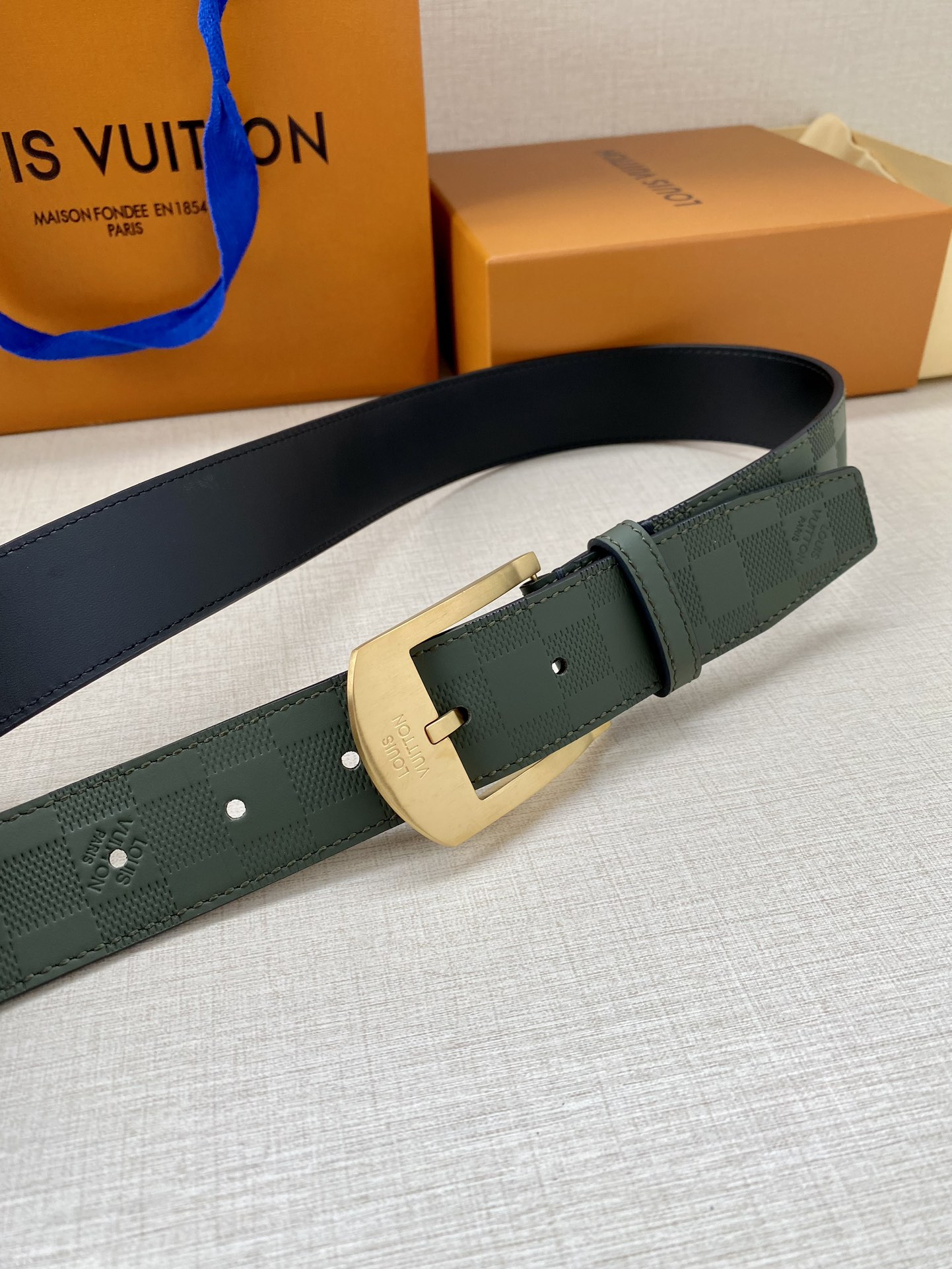 L*ouis V*uitton Belts Top Quality 34MM