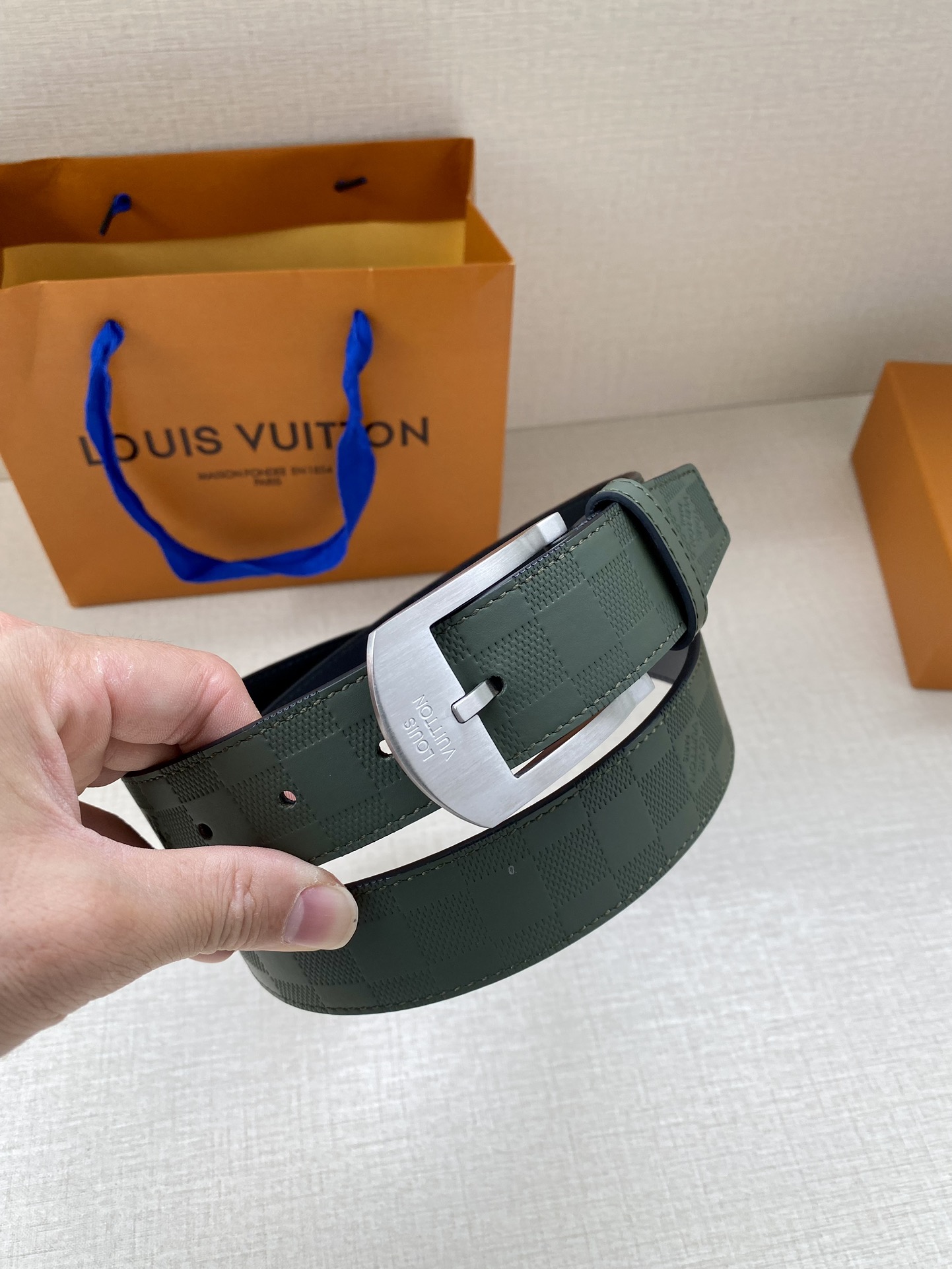 L*ouis V*uitton Belts Top Quality 34MM