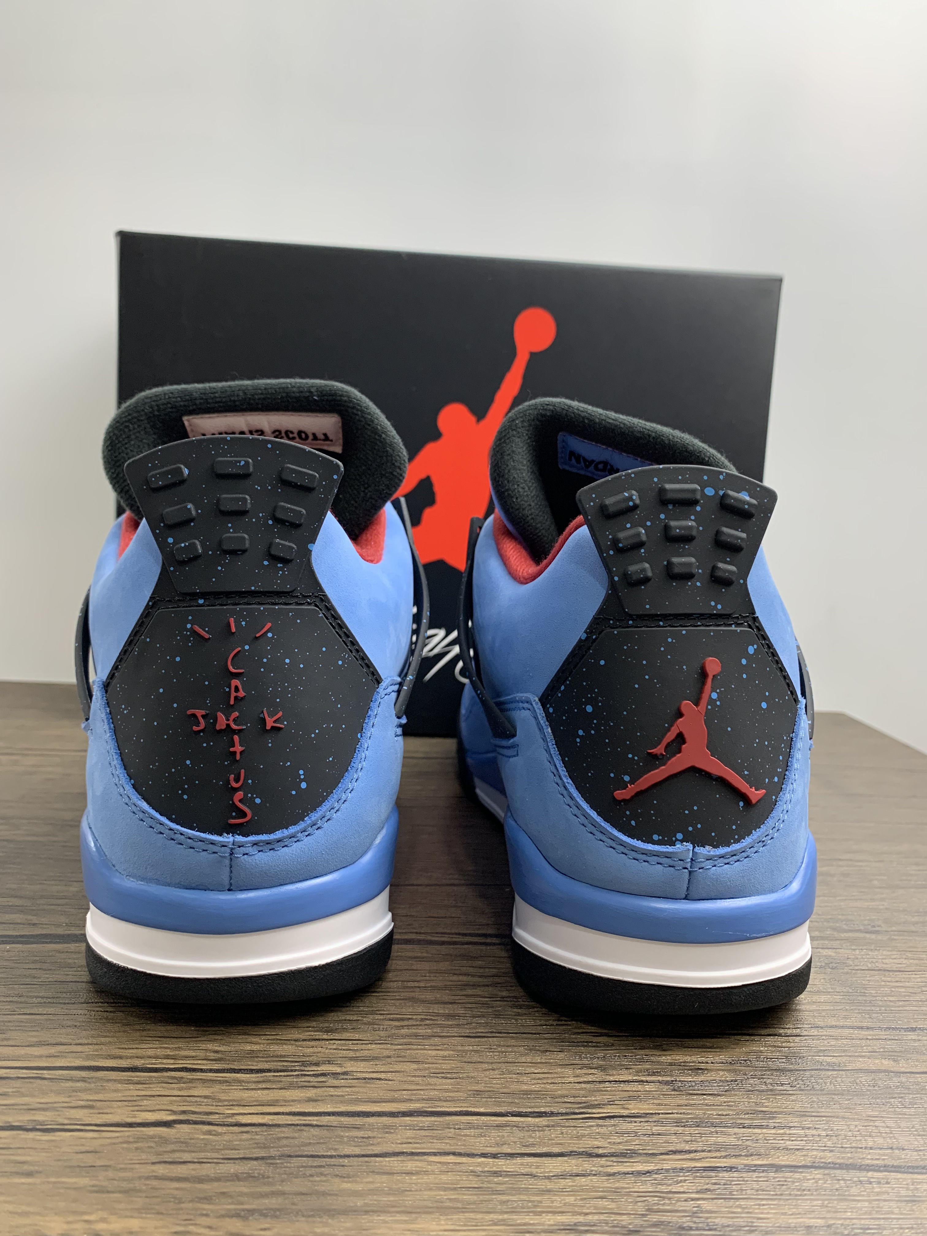 Travis Scott x Air Jordan 4 Houston Oilers 308497-406