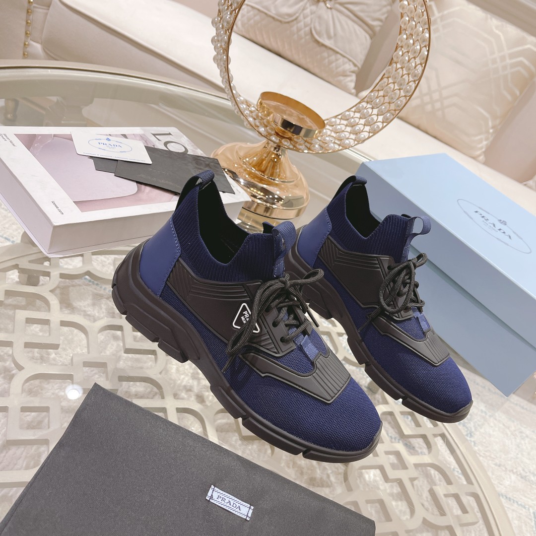 Men Women P*rada Top Sneaker