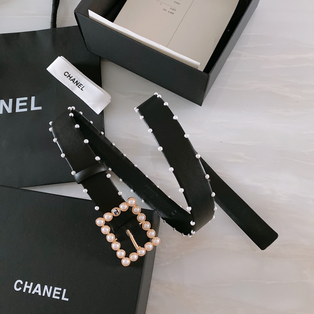 C*hanel Belts Top Quality 30MM