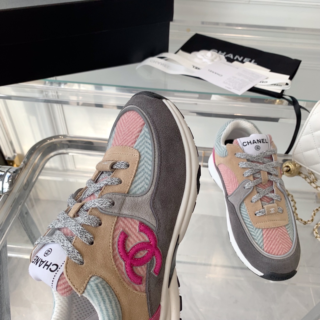 Women C*hanel Top Sneaker