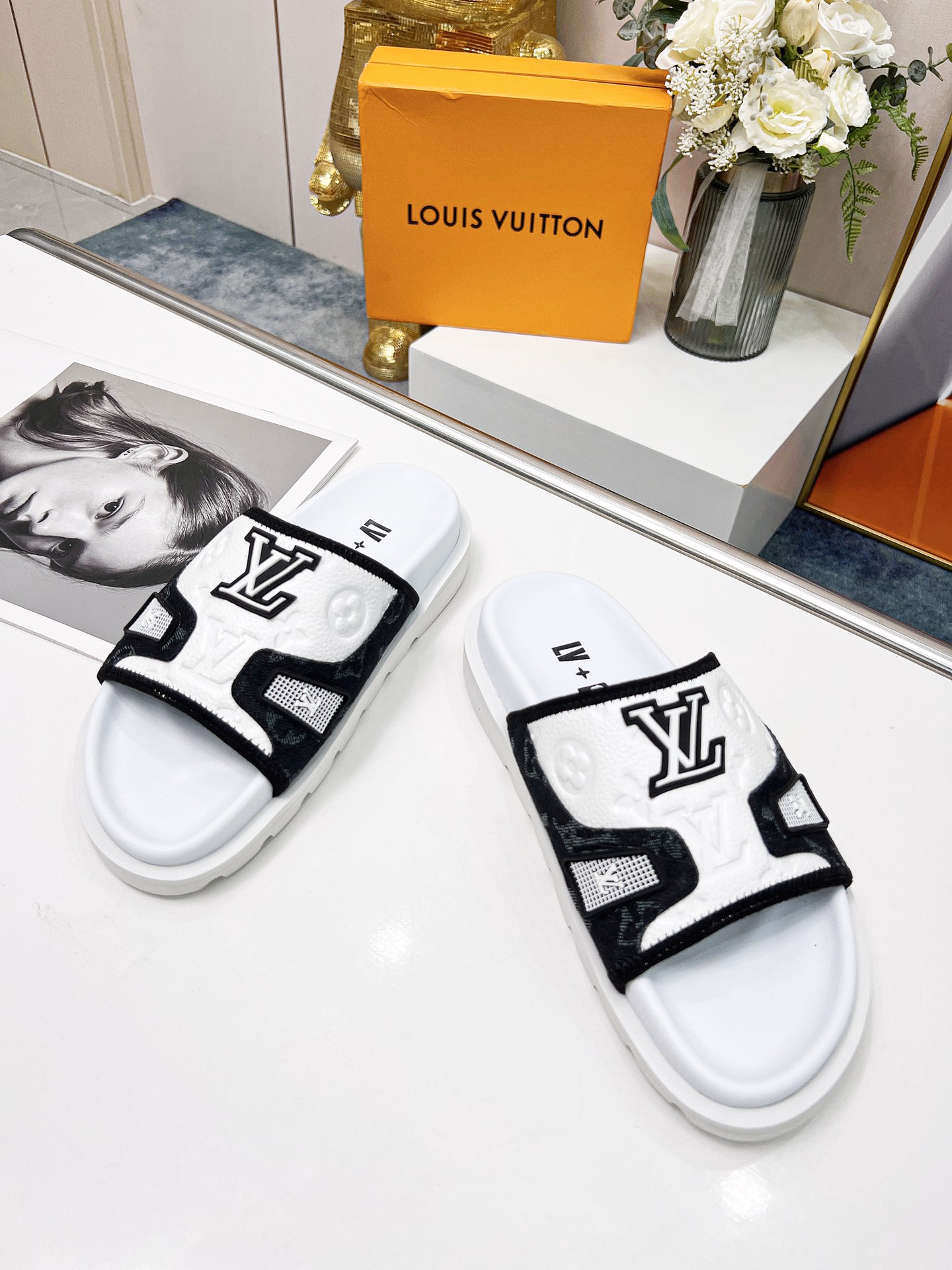 Men Women L*ouis V*uitton Slippers Maikesneakers