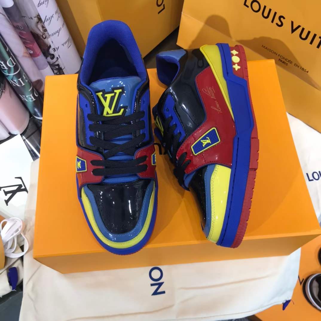 Men Women L*ouis V*uitton Top Sneakers