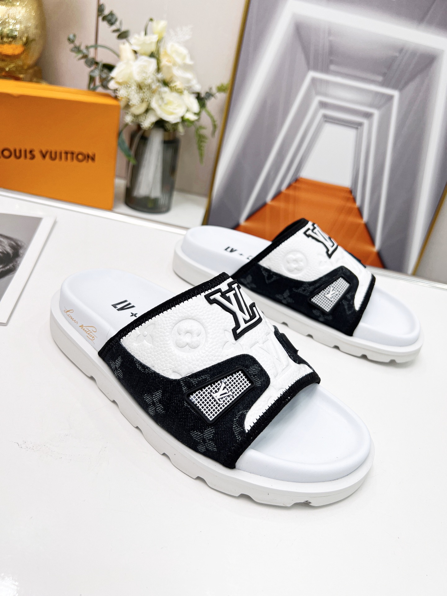 Men Women L*ouis V*uitton Slippers Maikesneakers