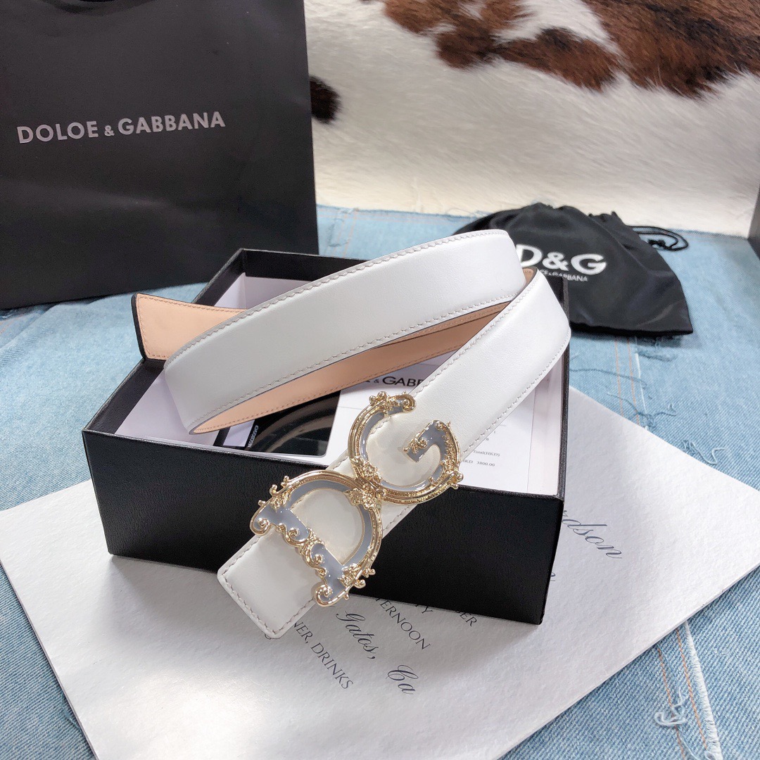 D&G Belts 30MM Maikesneakers