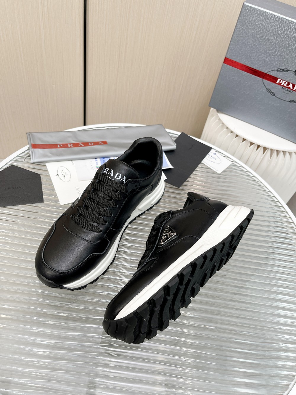 Men P*rada Top Sneaker （ ）