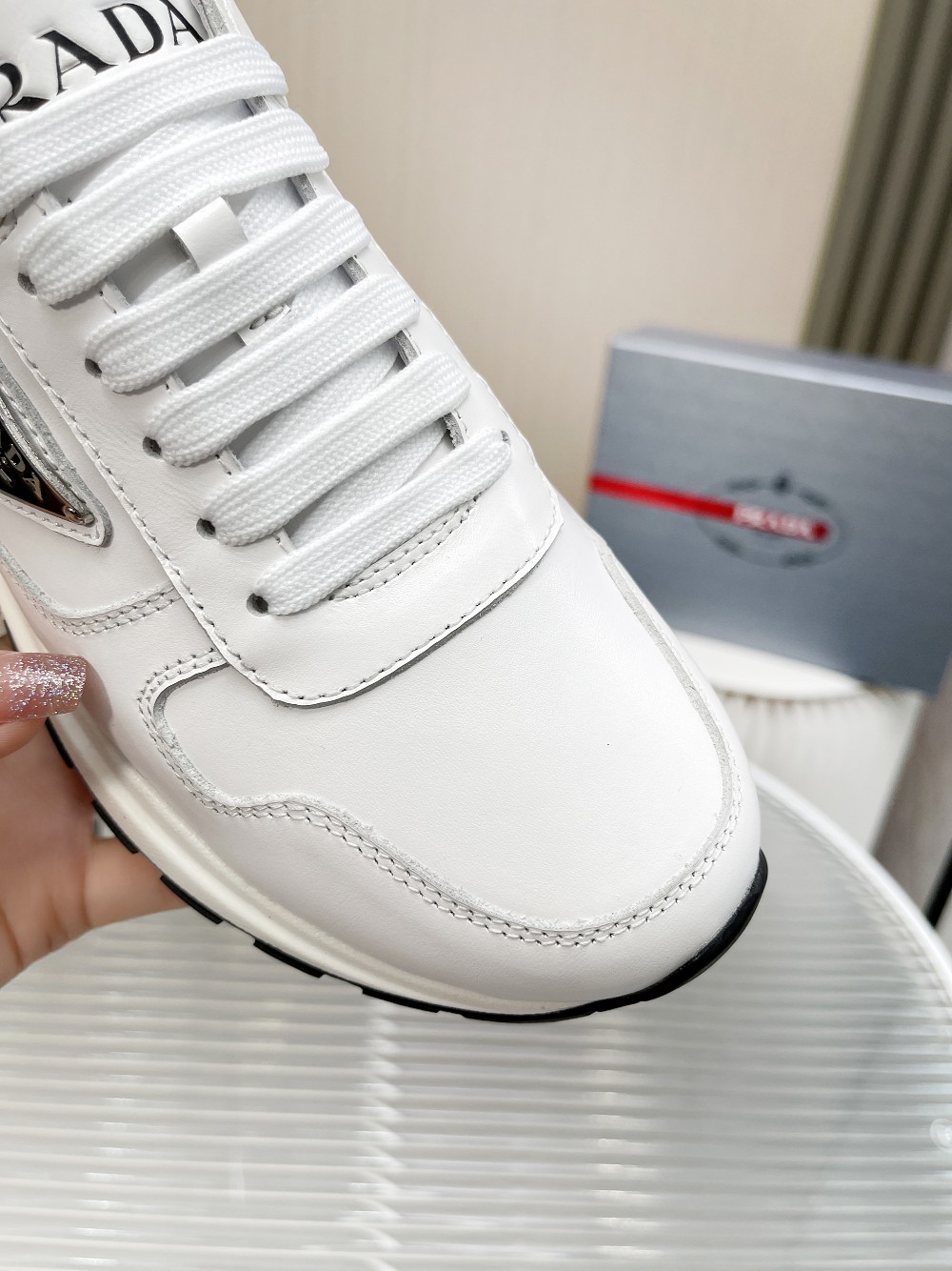 Men P*rada Top Sneaker （ ）