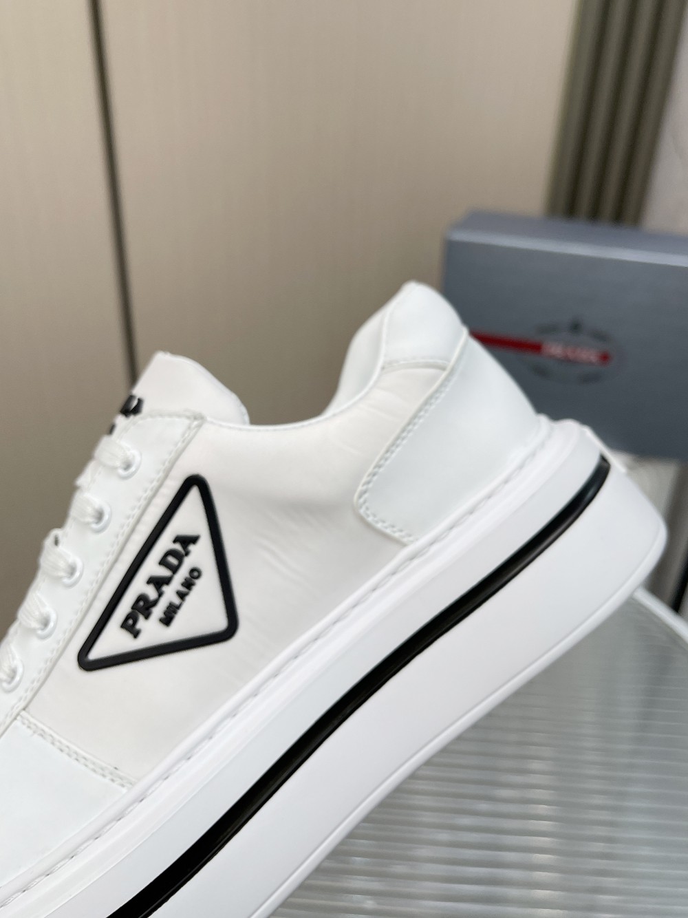 Men P*rada Top Sneaker （ ）