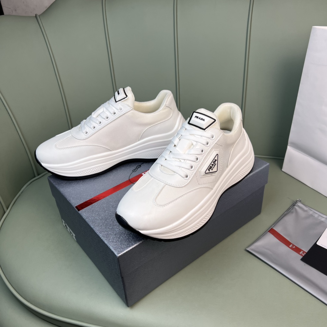 Men P*rada Top Sneaker （ ）
