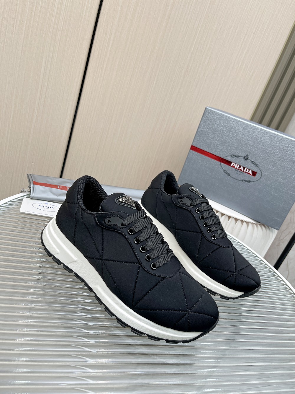 Men P*rada Top Sneaker （ ）