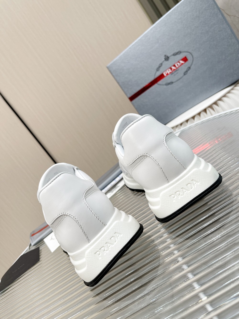 Men P*rada Top Sneaker （ ）