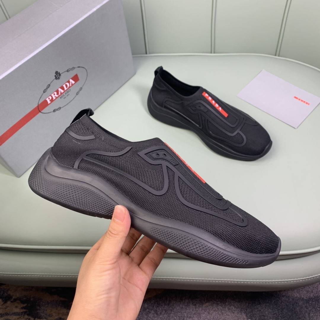 Men P*rada Top Sneaker （ ）